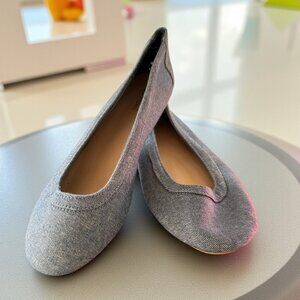 Women’s Light Denim Ballet Flats – Casual & Effortless